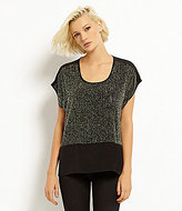 Thumbnail for your product : Eileen Fisher Sequined Silk Top