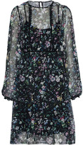 Thumbnail for your product : R 13 Floral-print Silk-chiffon Dress