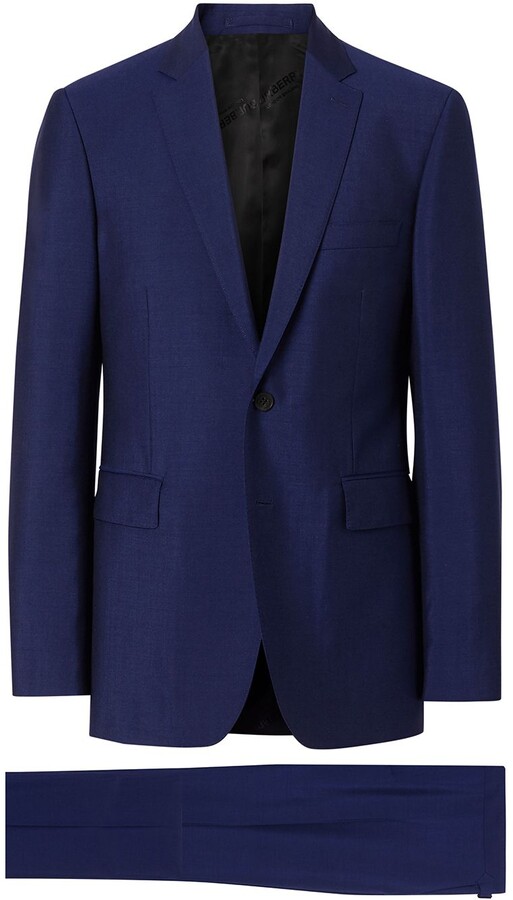 Burberry Slim Fit Wool Mohair Suit - ShopStyle