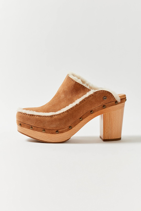 Ugg aubriana heeled clog Clearance