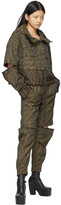 Thumbnail for your product : Fendi Brown FF Vertigo Trousers