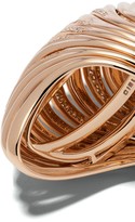 Thumbnail for your product : Mattia Cielo 18kt rose gold diamond Oceano ring