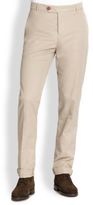 Thumbnail for your product : Brunello Cucinelli Lightweight Flat-Front Chinos