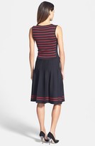 Thumbnail for your product : Pink Tartan Pleat Fit & Flare Dress
