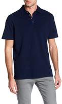 Thumbnail for your product : 7 Diamonds Formation Partial Button Up Short Sleeve Shirt