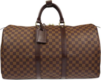 Louis Vuitton Pre-owned Damier Ebène Flap Shoulder Bag