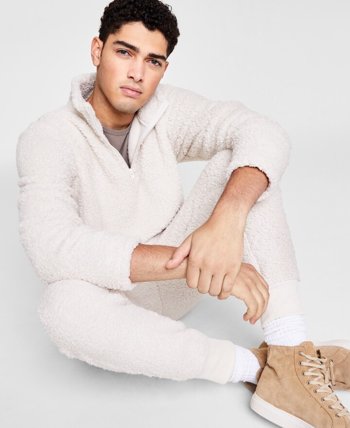 sherpa pullover macys