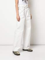 Thumbnail for your product : Opening Ceremony x Chloë Sevigny patchwork wide-leg trousers