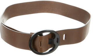 Marni Brown Leather Belt