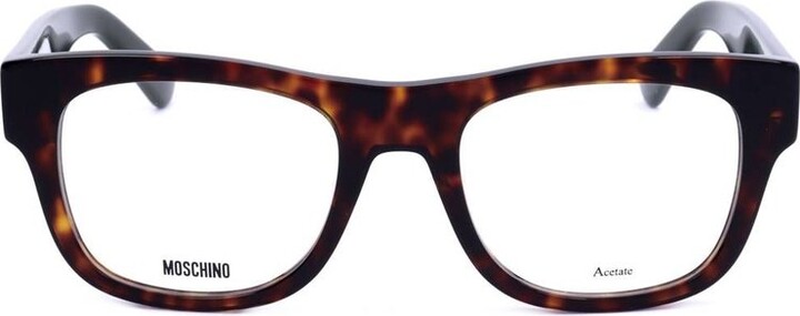 Moschino Square Frame Glasses