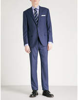 Thumbnail for your product : Corneliani Super 180's checked leader-fit wool suit