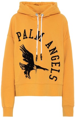 Palm Angels Logo cotton hoodie