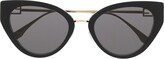 Thumbnail for your product : Fendi Eyewear O'lock cat-eye sunglasses