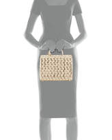 Thumbnail for your product : Nancy Gonzalez Woven Metallic Top-Handle Bag
