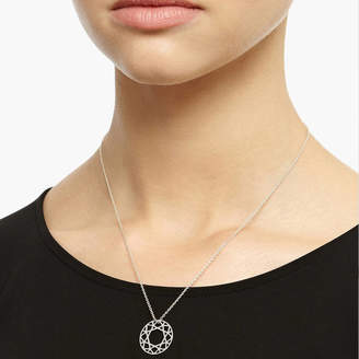 Myia Bonner Sterling Silver Small Brilliant Diamond Necklace