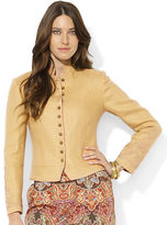 Thumbnail for your product : Lauren Ralph Lauren Herringbone Linen Jacket