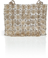 Thumbnail for your product : Paco Rabanne Pyramid Bag in Transparent/Golden Metal