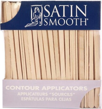 Satin Smooth Contour Applicators by for Women - 200 Pc Sticks