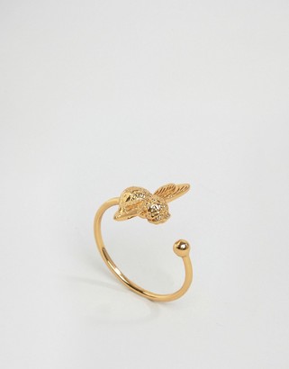 Olivia Burton Gold Molded Bee Ring