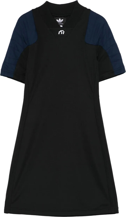 adidas x Miaou logo short-sleeve mini dress