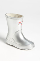 Thumbnail for your product : Hunter 'Kid's First Gloss' Rain Boot (Walker, Toddler & Little Kid)