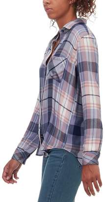Rails Hunter Coast/Apricot/Cream Long-Sleeve Button Up - Women's