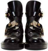 Thumbnail for your product : Balenciaga Black Leather Buckle Boots