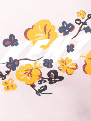 Kenzo logo floral T-shirt
