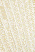 Thumbnail for your product : Jil Sander Open-knit cotton-blend midi dress