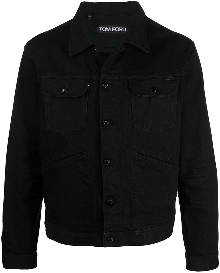 Tom Ford Buttoned Denim Jacket ShopStyle