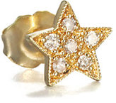 Thumbnail for your product : Sydney Evan Diamond & 14K Yellow Gold Star Single Stud Earring