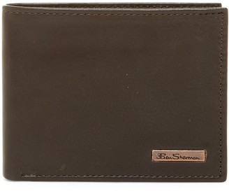Ben Sherman Hackney Leather Passcase Wallet