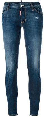 DSQUARED2 'Skinny' medium waist jeans