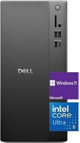 Dell Ect1250 Tower Desktop,Intel Core Ultra 5 225,Intel UHD Graphics,Wi-Fi 6 and Bluetooth 5.4,32 GB DDR5 RAM,512 GB PCIe SSD, Windows 11 Home
