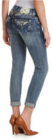 Thumbnail for your product : Miss Me Cuffed Skinny Jeans