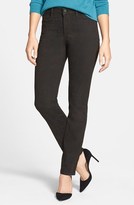 Thumbnail for your product : NYDJ 'Sheri' Print Stretch Skinny Jeans (Caribou)