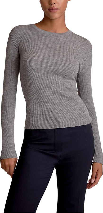 M.M. LaFleur M. m.LaFleur Beck Ribbed Merino Sweater