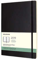 Thumbnail for your product : Moleskine NEW 2019 Weekly Diary Soft Cover Black Extra Large