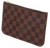 Thumbnail for your product : Louis Vuitton 2017 Damier Ebene Neverfull Pouch