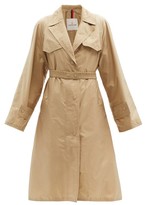 Thumbnail for your product : Moncler Rutilicus Belted Shell Trench Coat - Tan