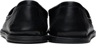 【関税込み】The Row ブラック Cary V1 ローファー THE ROW | Cary Leather Loafers | BLACK | Women | Lane Crawford