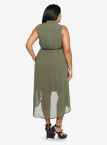 Thumbnail for your product : Torrid Belted Hi-Lo Shirt Dress