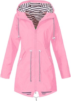 Pink Rain Jacket | Shop the world's largest collection of fashion |  ShopStyle UK
