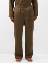 Thumbnail for your product : CDLP Home Satin Pyjama Trousers - Green