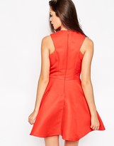 Thumbnail for your product : AX Paris Skater Dress with Cut-Out Neckline