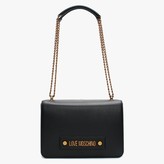 Thumbnail for your product : Love Moschino Studded Logo Black Shoulder Bag