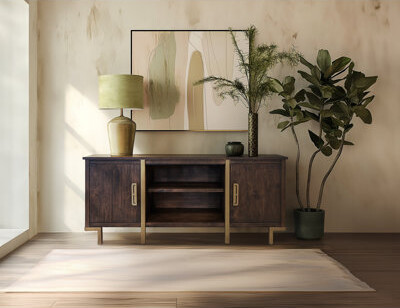 17 Stories Lowel 2 Door TV Stand