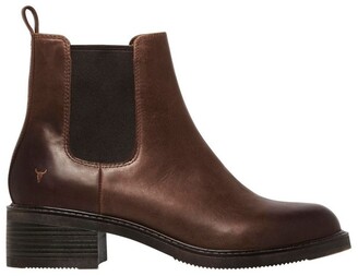 Windsor Smith Cece Chocolate Ankle Boot