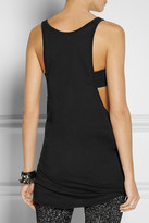 Thumbnail for your product : OAK Draped cotton-jersey tank