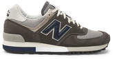 Thumbnail for your product : New Balance 576 Og Suede, Leather And Mesh Sneakers